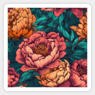 Peonies Sticker